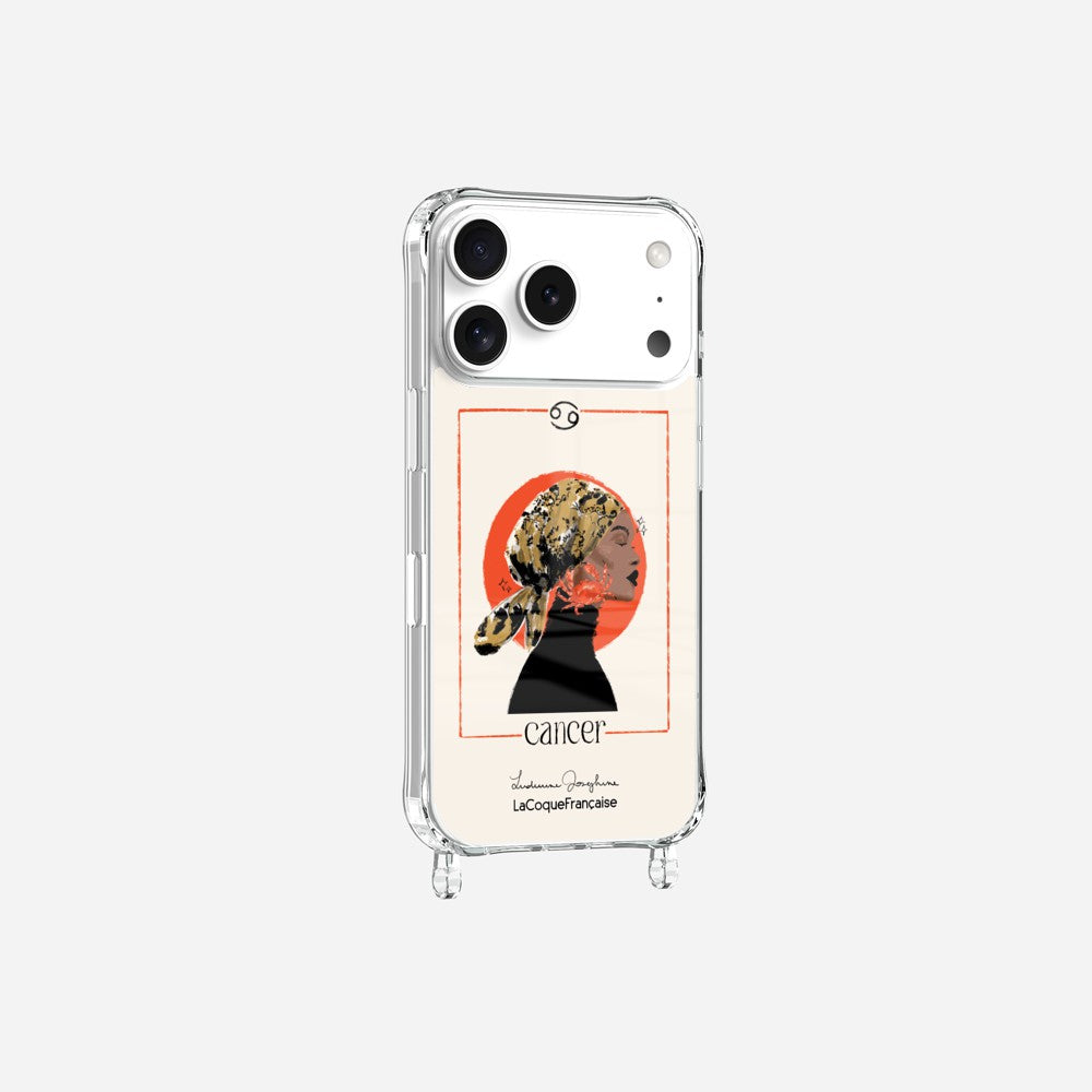 Coque LUDIVINE JOSEPHINE X LCF Anneaux Imprimee Cancer