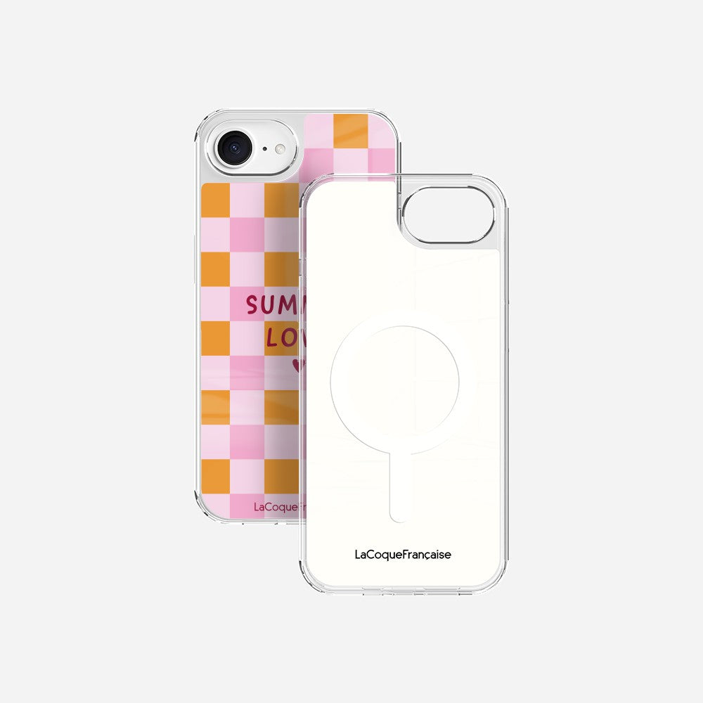 Coque Sans Anneaux Imprimee Summer Love Rose