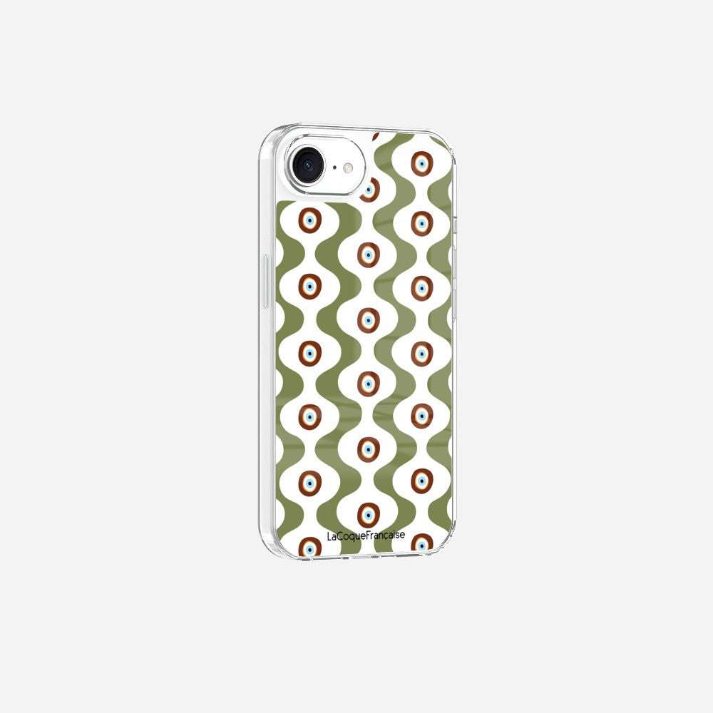 Coque Sans Anneaux Imprimee Vagues Vert
