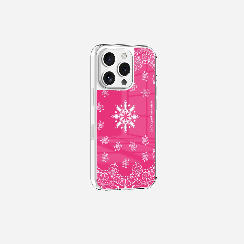 Pink Bandana Print Ringless Phone Case 2