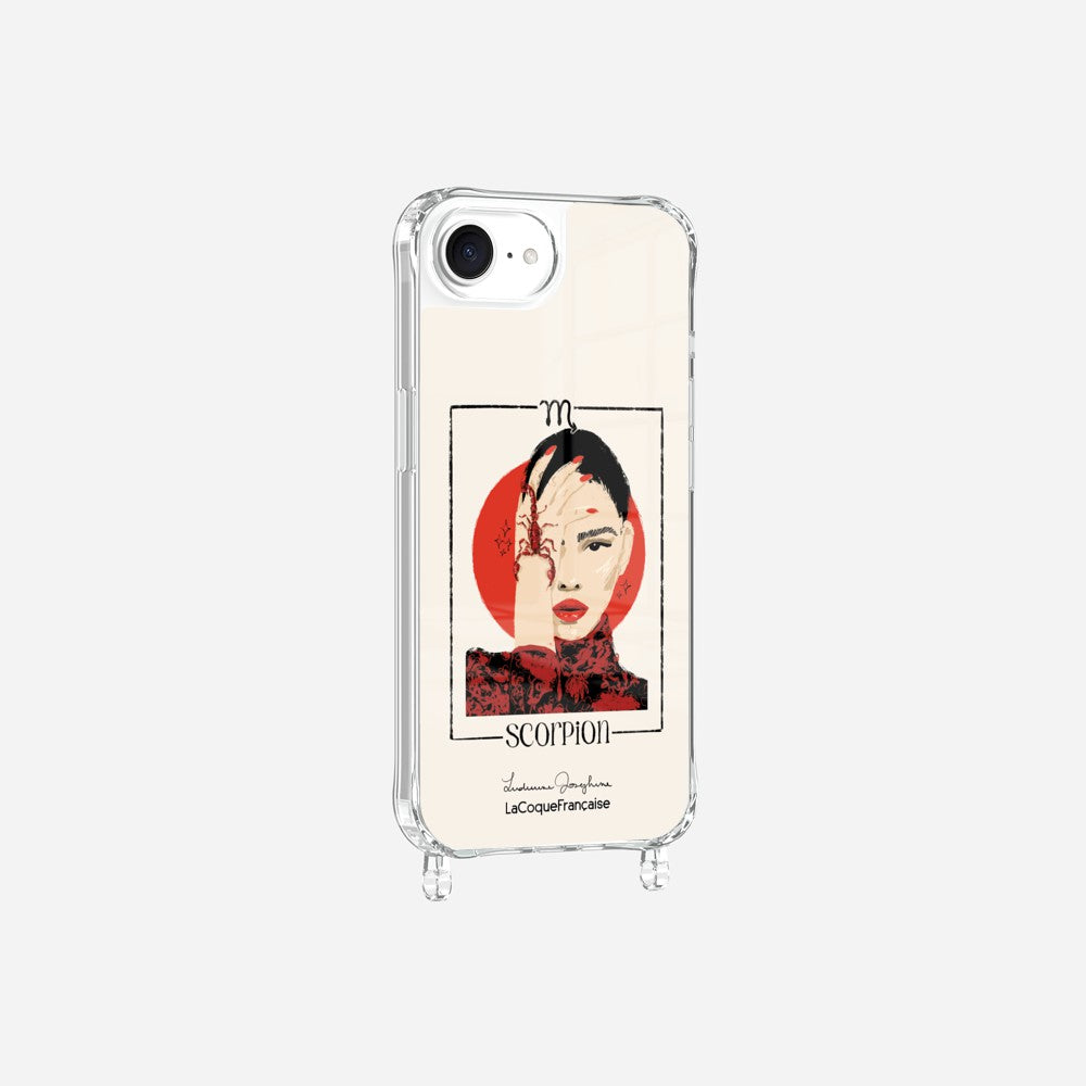 Coque LUDIVINE JOSEPHINE X LCF Anneaux Imprimee Scorpion