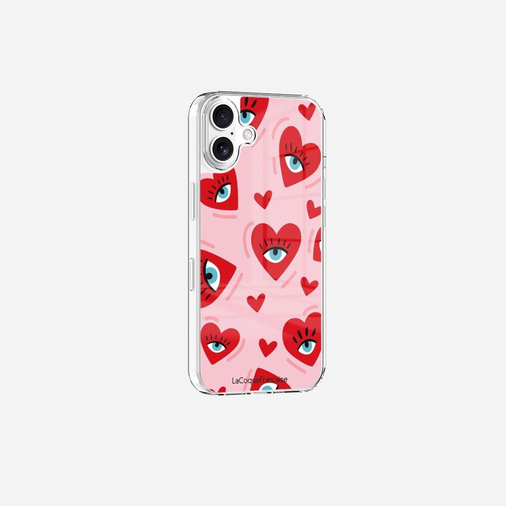 Coque Sans Anneaux Imprimee Yeux D'amour - 7