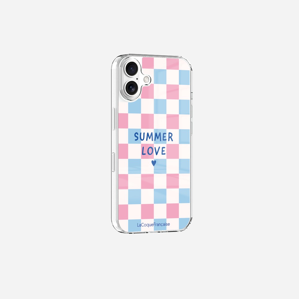 Coque Sans Anneaux Imprimee Summer Love Bleu - 9