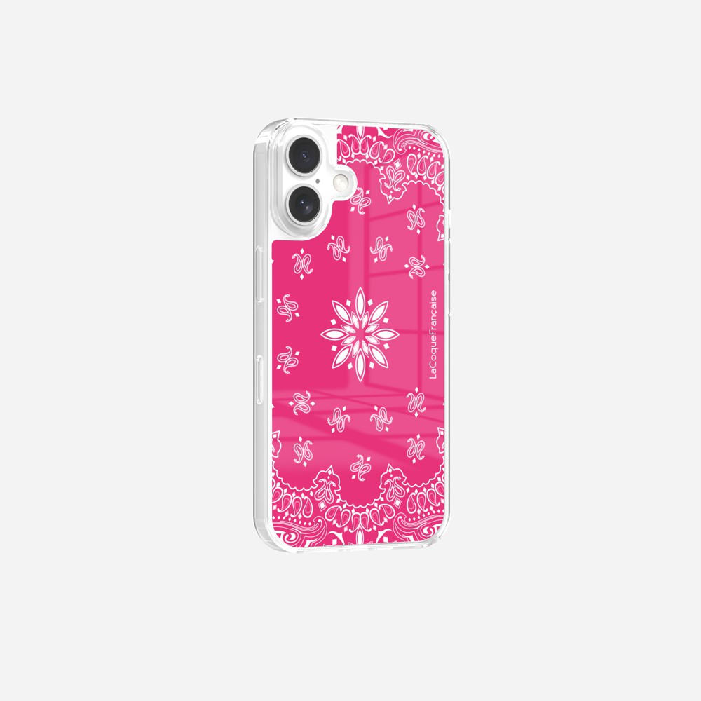 Coque Sans Anneaux Imprimee Bandana Rose 2 - 5