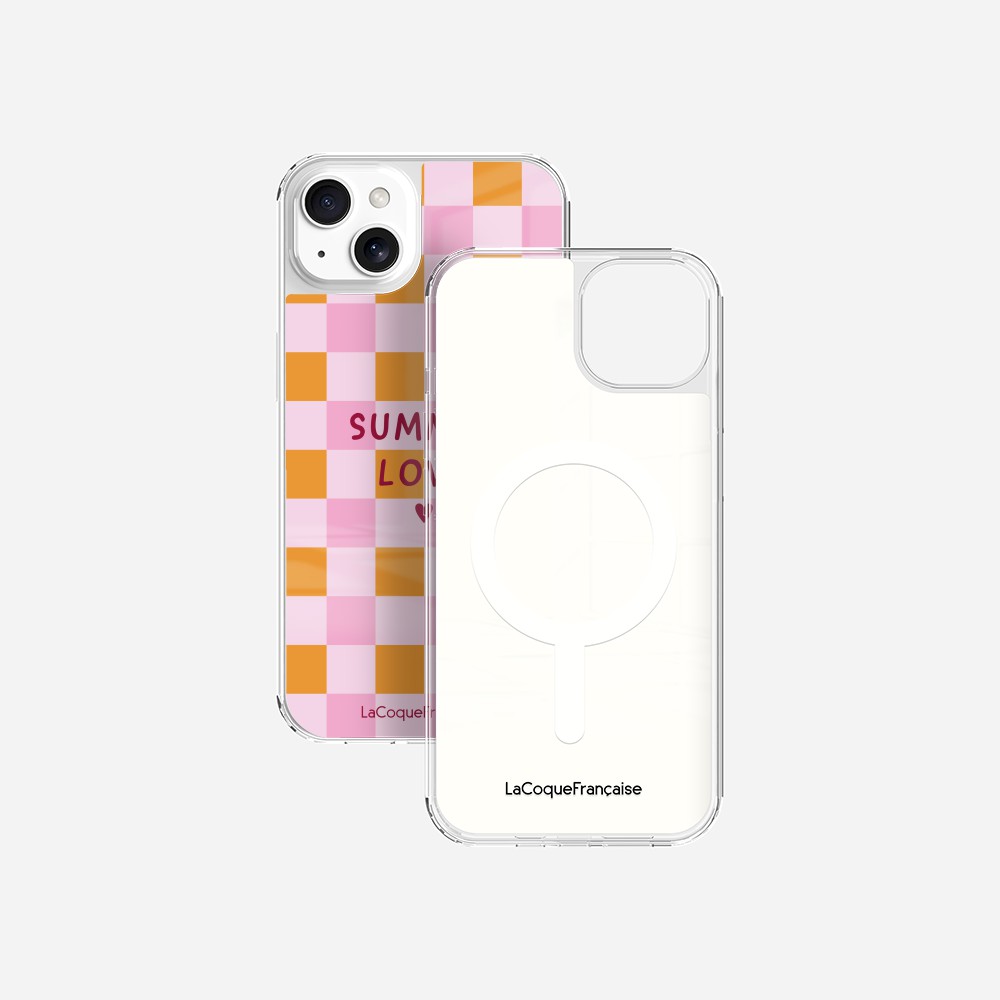 Coque Sans Anneaux Imprimee Summer Love Rose
