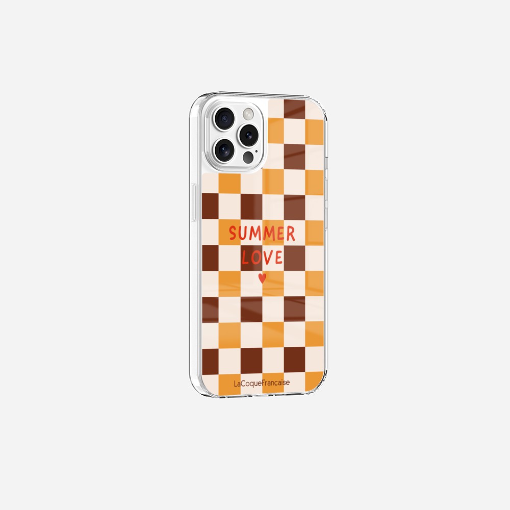 Coque Sans Anneaux Imprimee Summer Love Brun