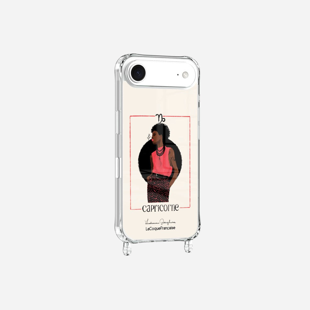 Coque LUDIVINE JOSEPHINE X LCF Anneaux Imprimee Capricorne