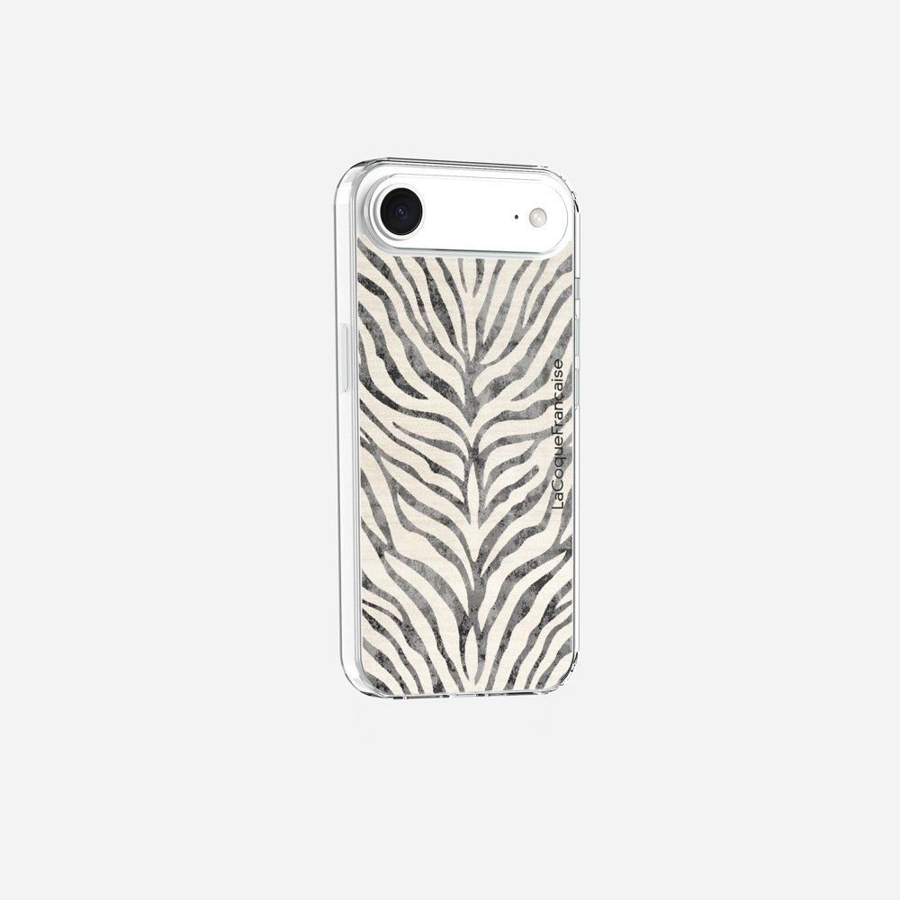 Coque Sans Anneaux Imprimee Zebre Noir - 22