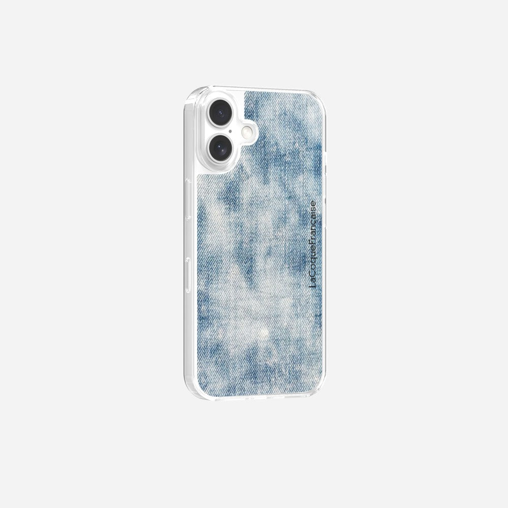 Coque Sans Anneaux Imprimee Jean Bleu - 23