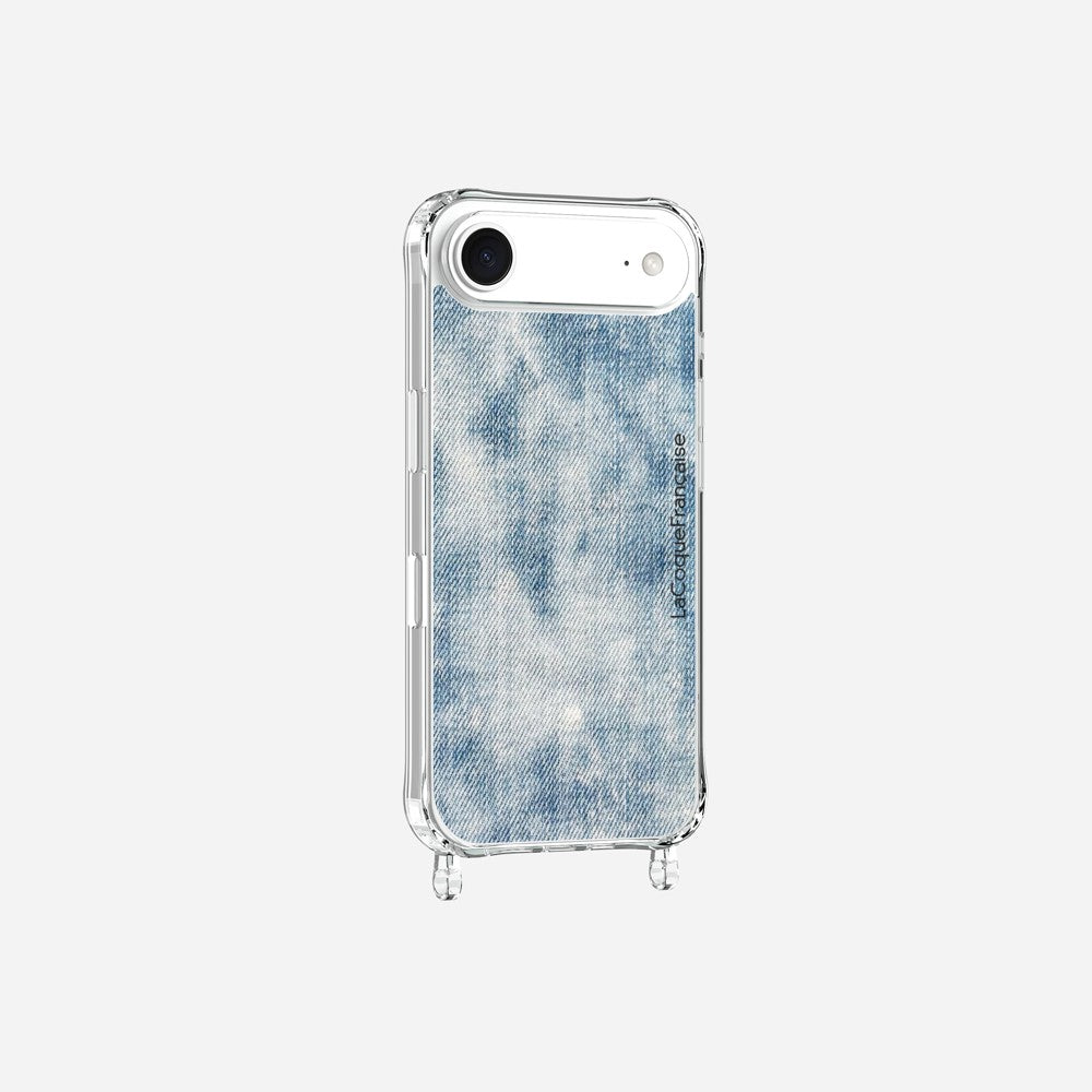 Coque Anneaux Imprimee Jean Bleu - 29