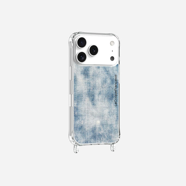 Coque Anneaux Imprimee Jean Bleu - 27