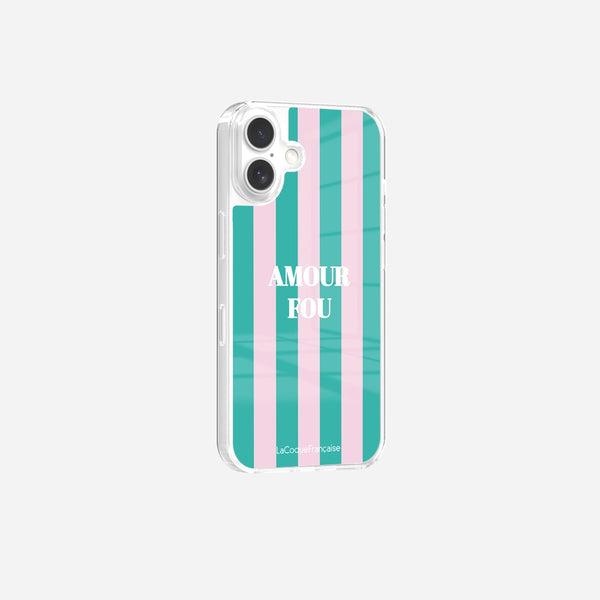 Coque Sans Anneaux Imprimee Amour Fou Rose - 5