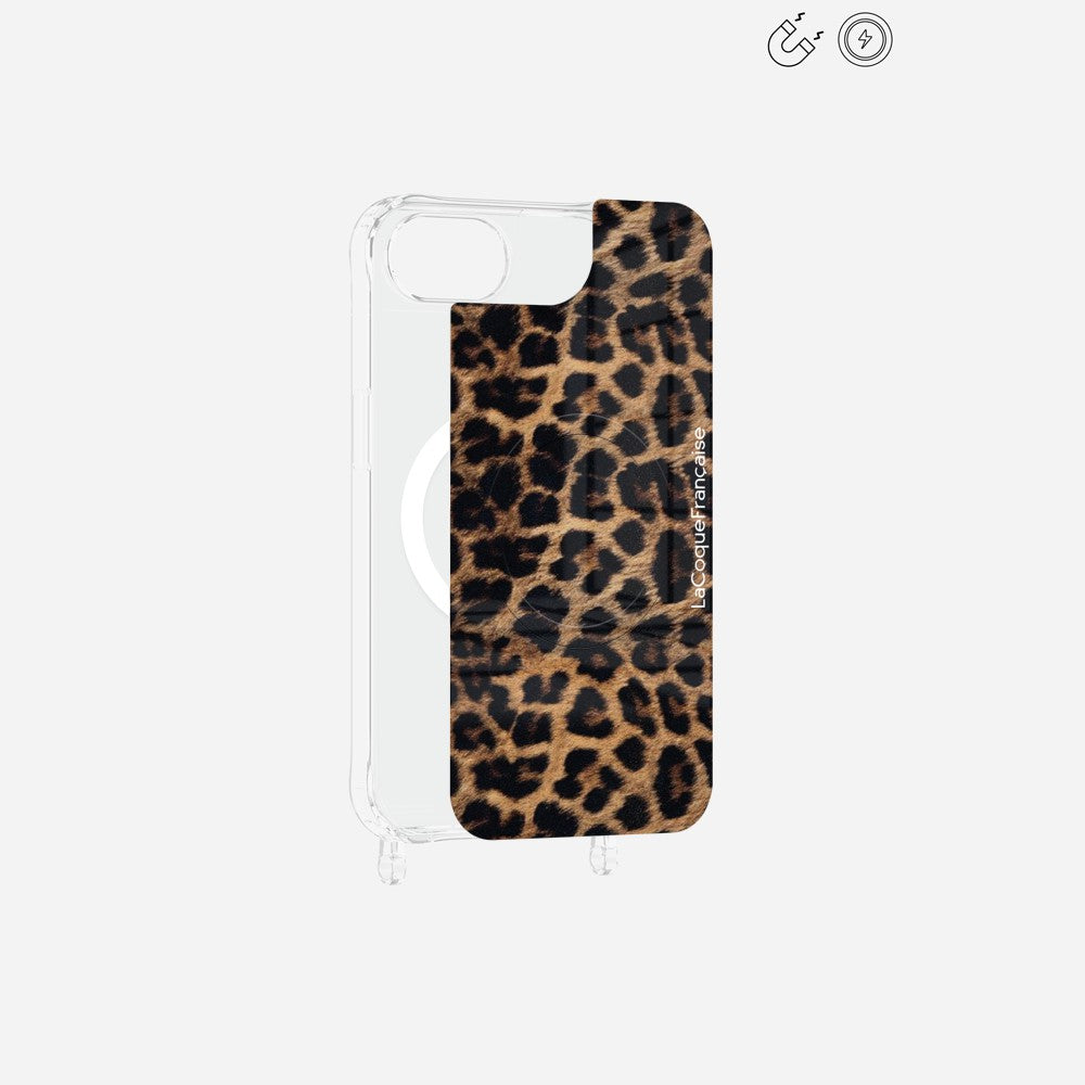 Plaque Magnetique Imprimee Leopard Noir Et Brun