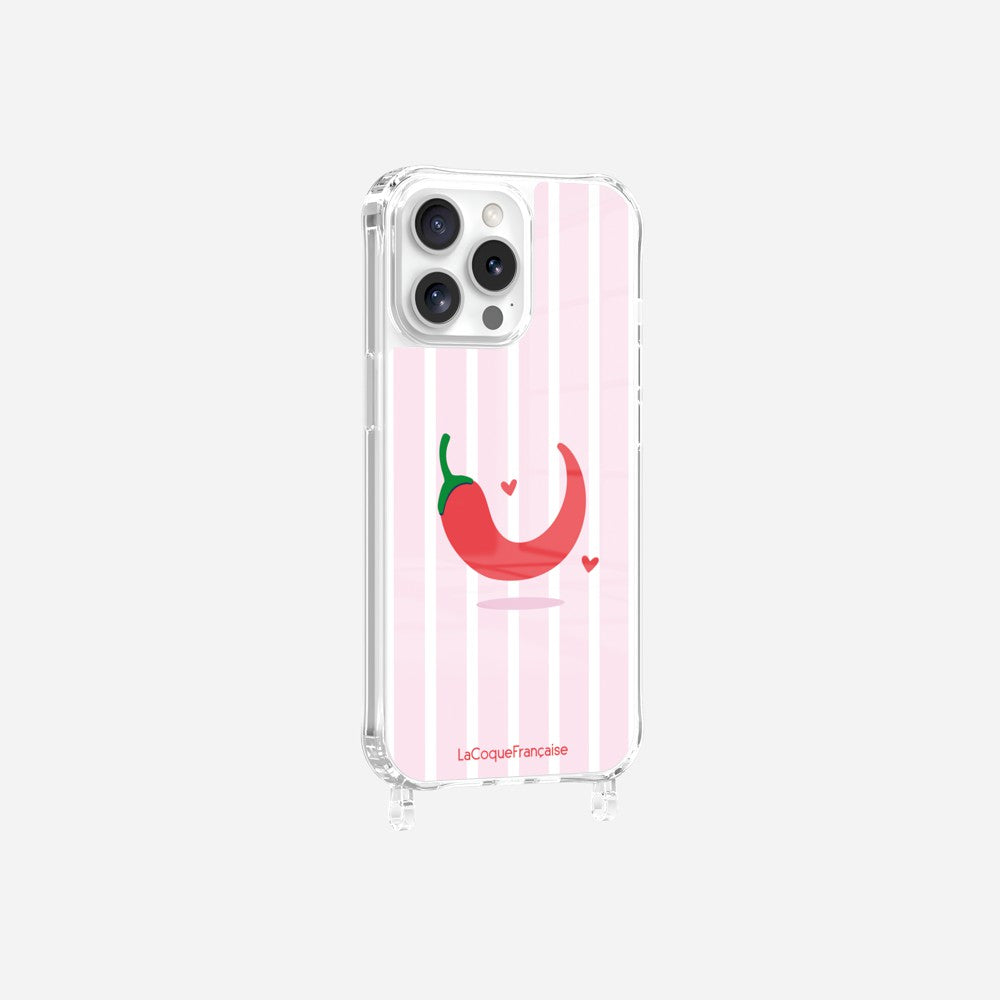 Coque Anneaux Imprimee Piment Rayure - 11