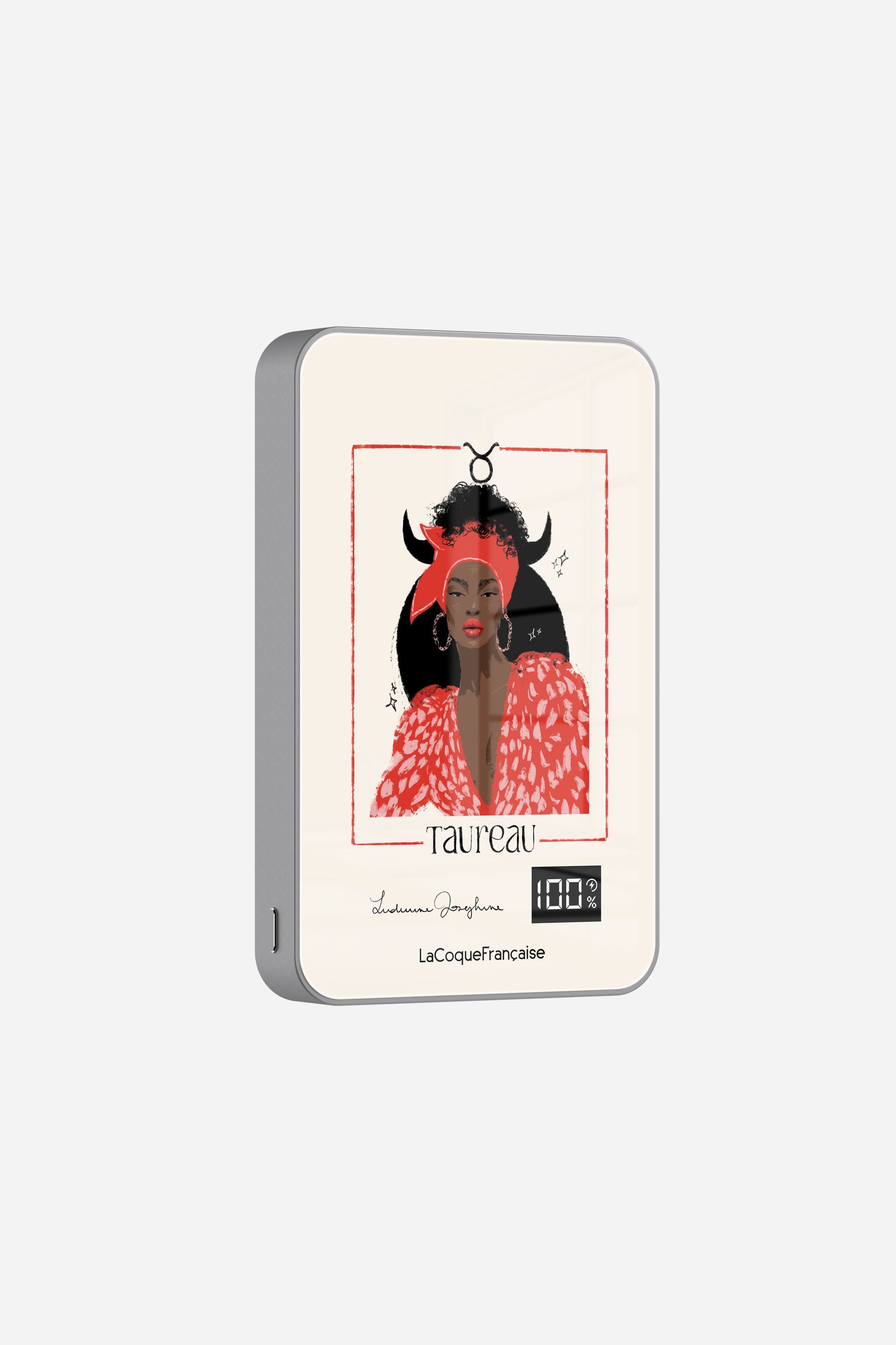 Batterie Magsafe LUDIVINE JOSEPHINE X LCF Taureau Beige 10 000 Mah