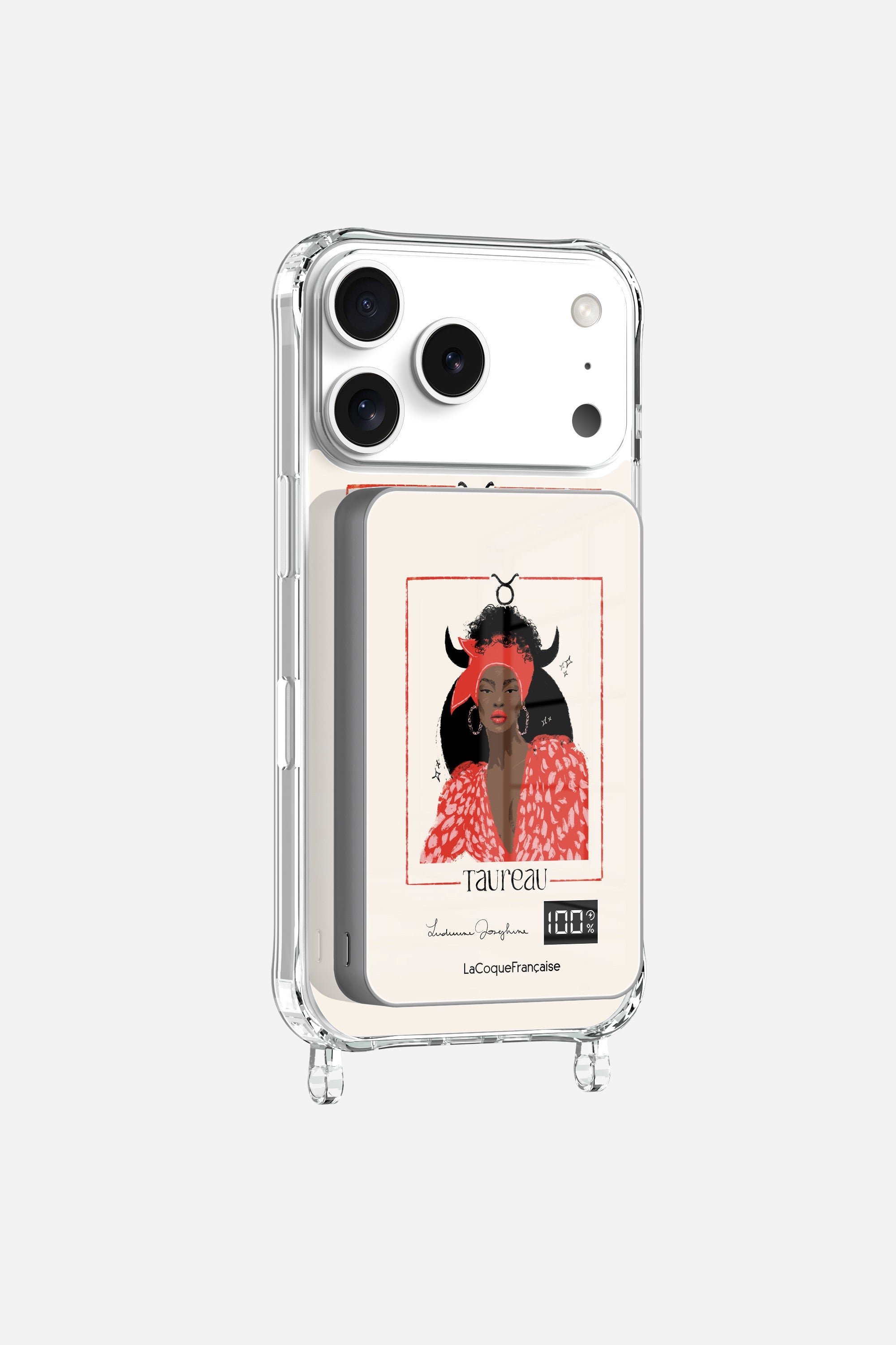 Batterie Magsafe LUDIVINE JOSEPHINE X LCF Taureau Beige 10 000 Mah