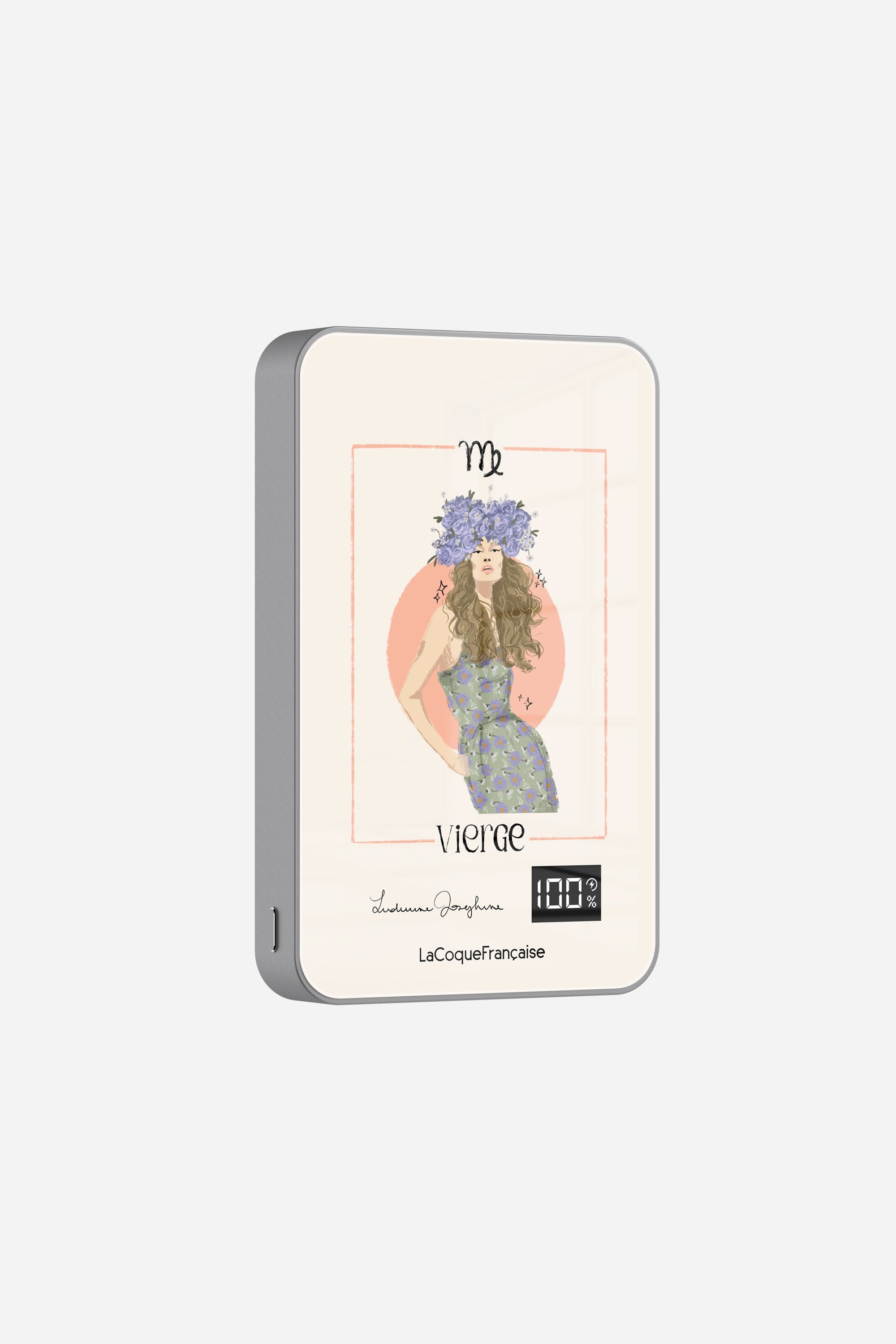 Batterie Magsafe LUDIVINE JOSEPHINE X LCF Vierge Beige 10 000 Mah