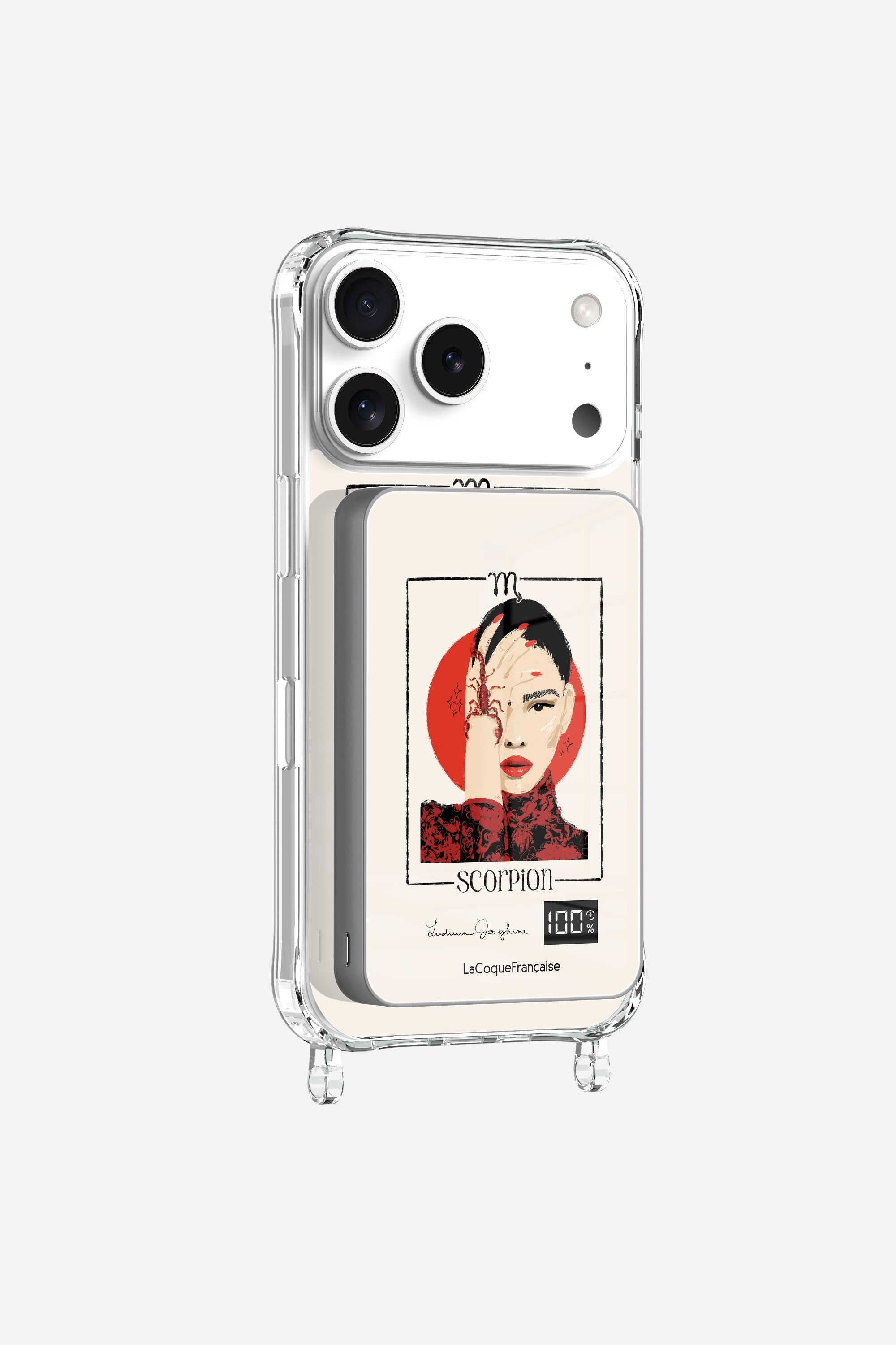 Batterie Magsafe LUDIVINE JOSEPHINE X LCF Scorpion Beige 10 000 Mah