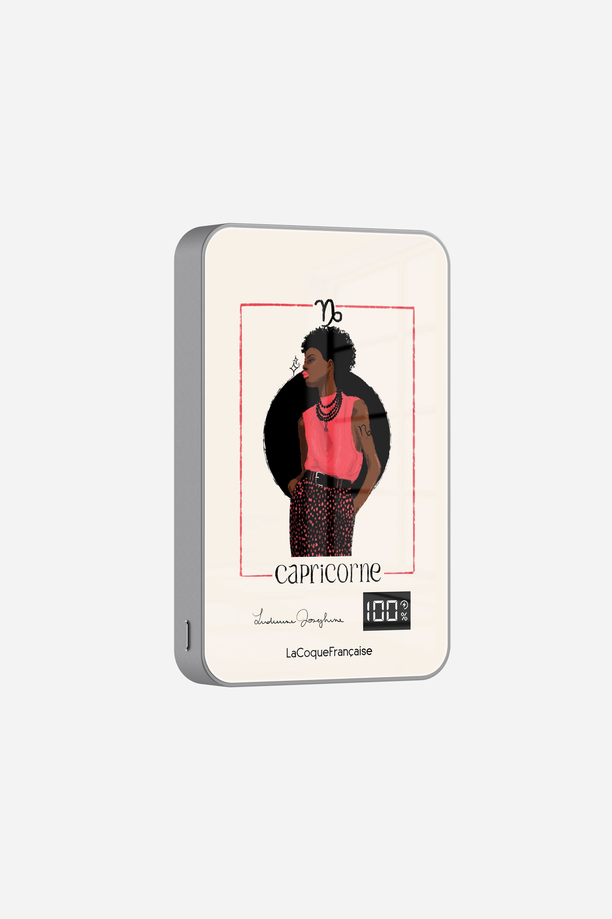 Batterie Magsafe LUDIVINE JOSEPHINE X LCF Capricorne Beige 10 000 Mah