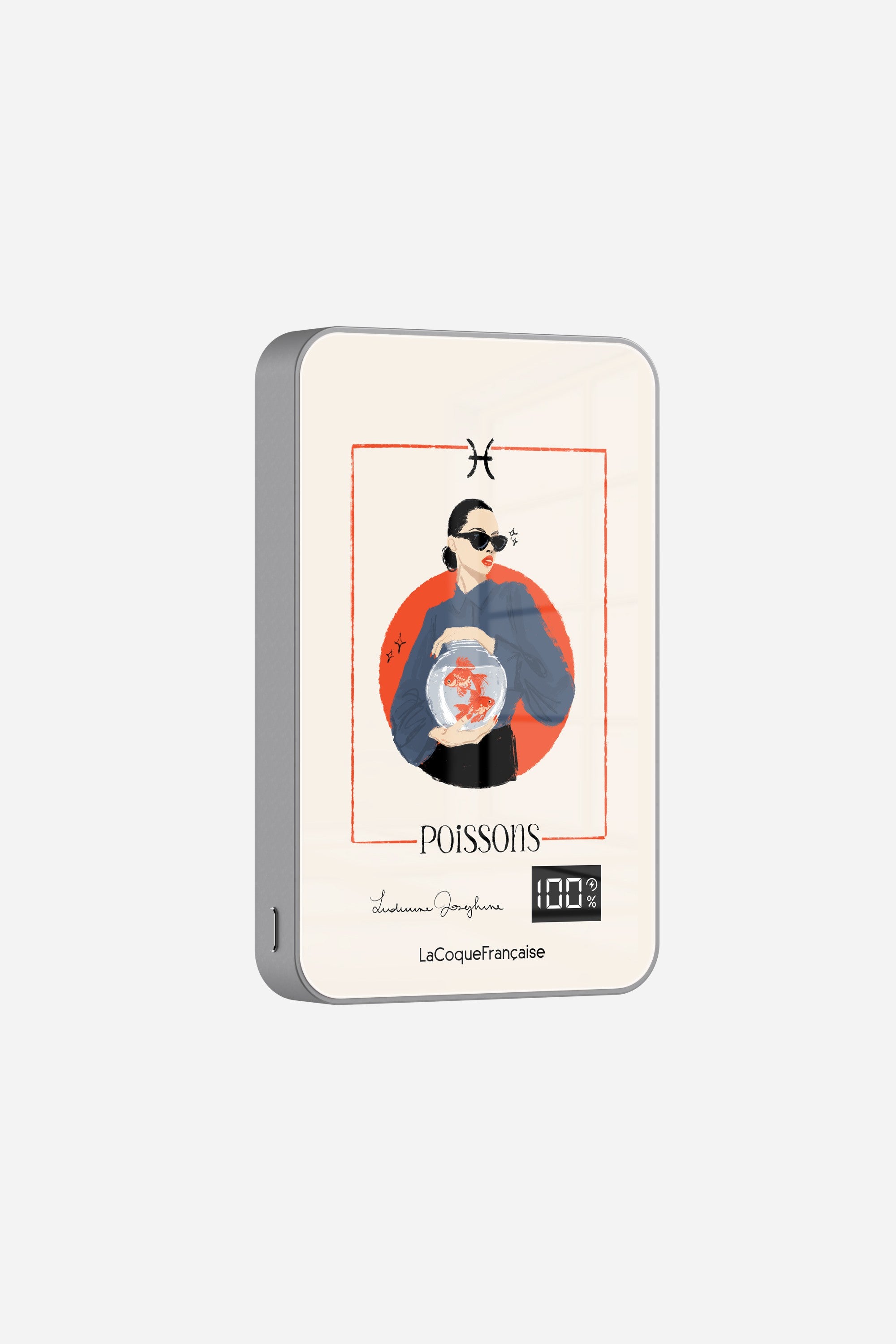 Batterie Magsafe LUDIVINE JOSEPHINE X LCF Poisson Beige 10 000 Mah