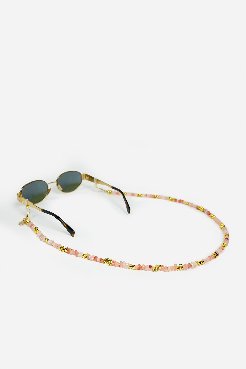 Bijoux Chaine De Lunettes Liviya Rose 72 cm