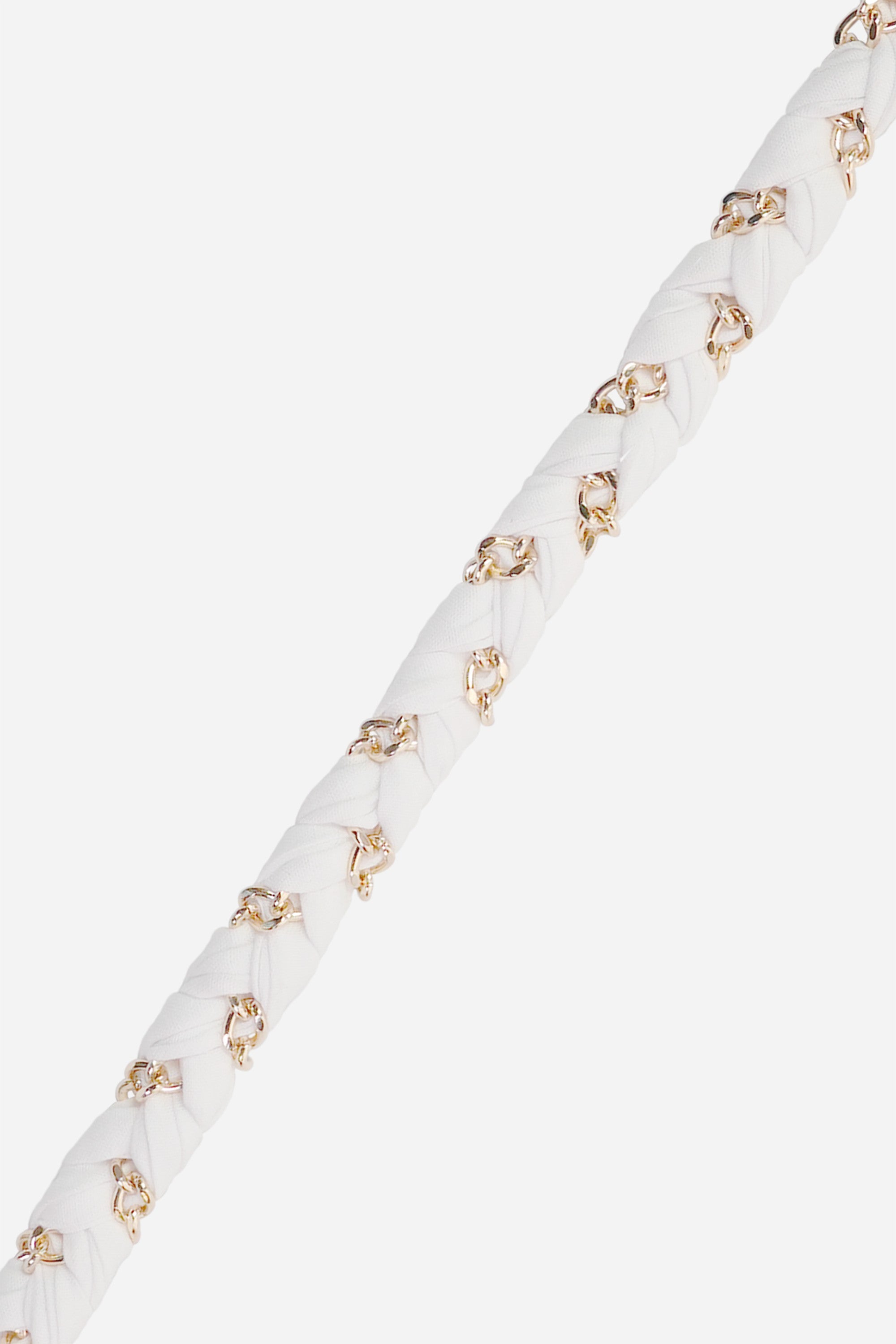 Chaine Longue Doha Blanc 120 cm