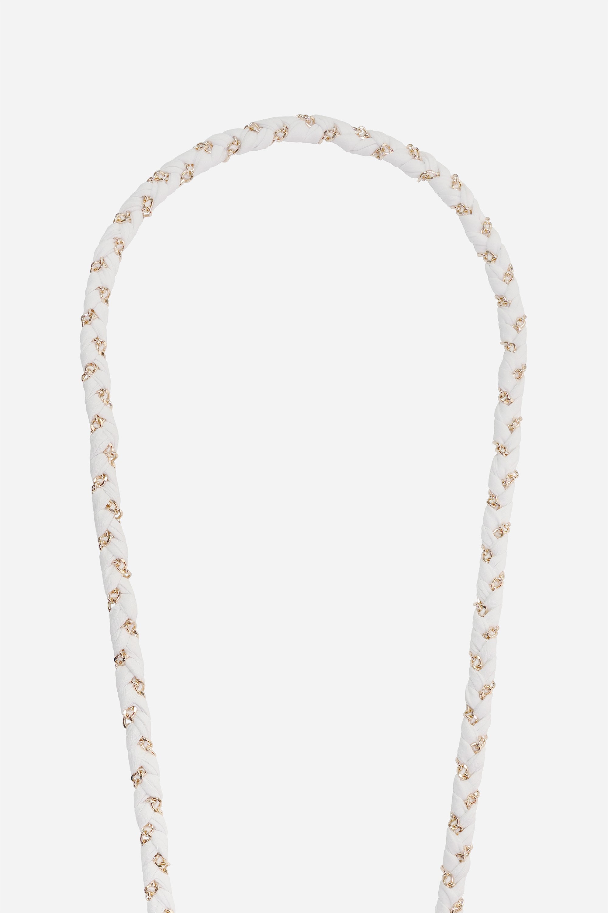 Chaine Longue Doha Blanc 120 cm