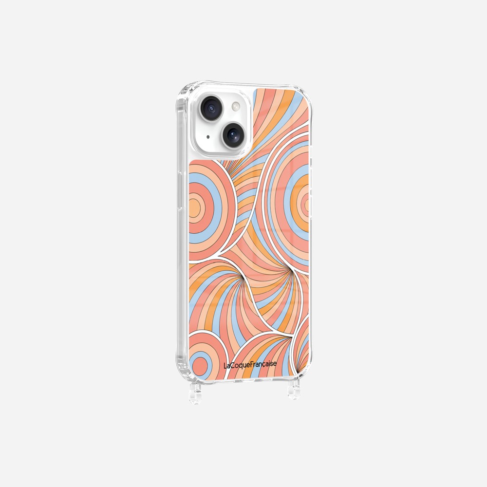 Coque Anneaux Imprimee Paradisio Corail - 12