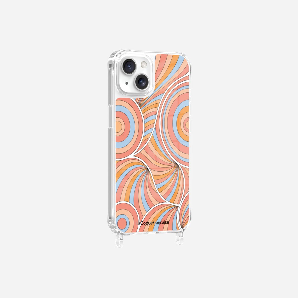 Coque Anneaux Imprimee Paradisio Corail - 20