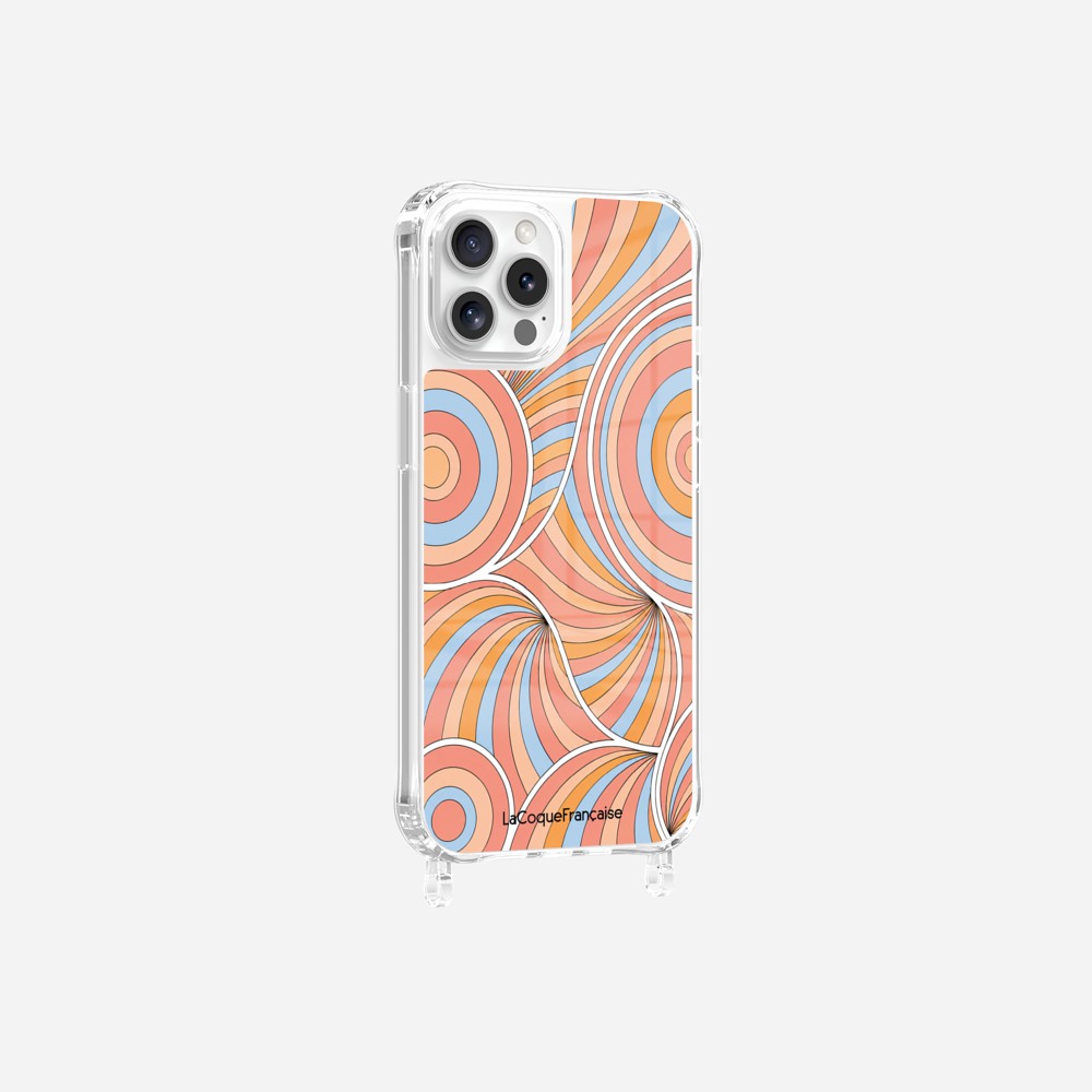 Coque Anneaux Imprimee Paradisio Corail - 22