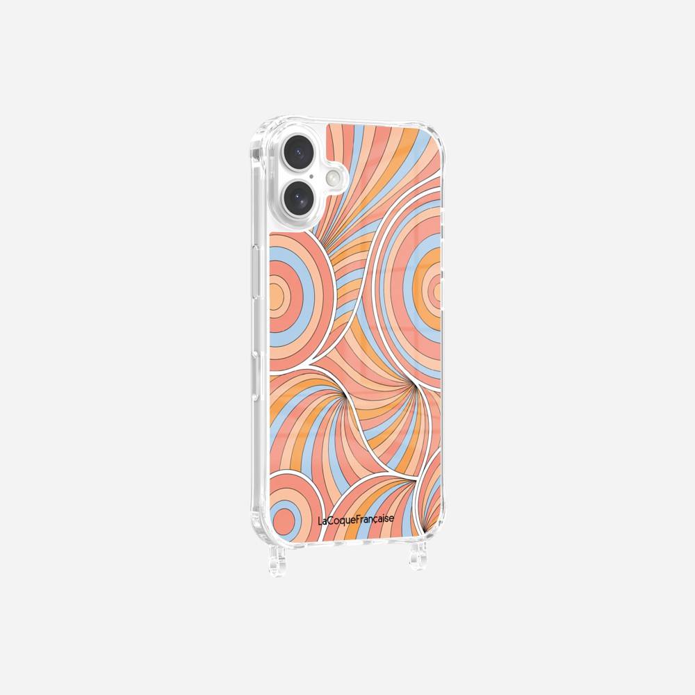 Coque Anneaux Imprimee Paradisio Corail - 9