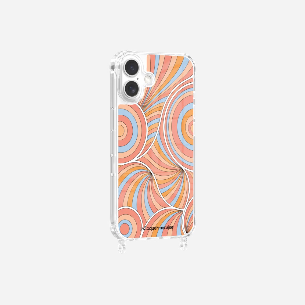 Coque Anneaux Imprimee Paradisio Corail - 8