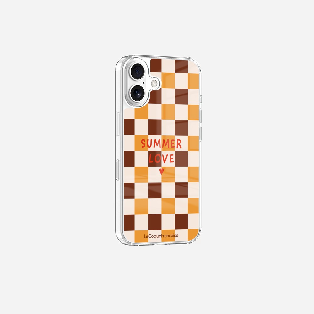 Coque Sans Anneaux Imprimee Summer Love Brun - 22
