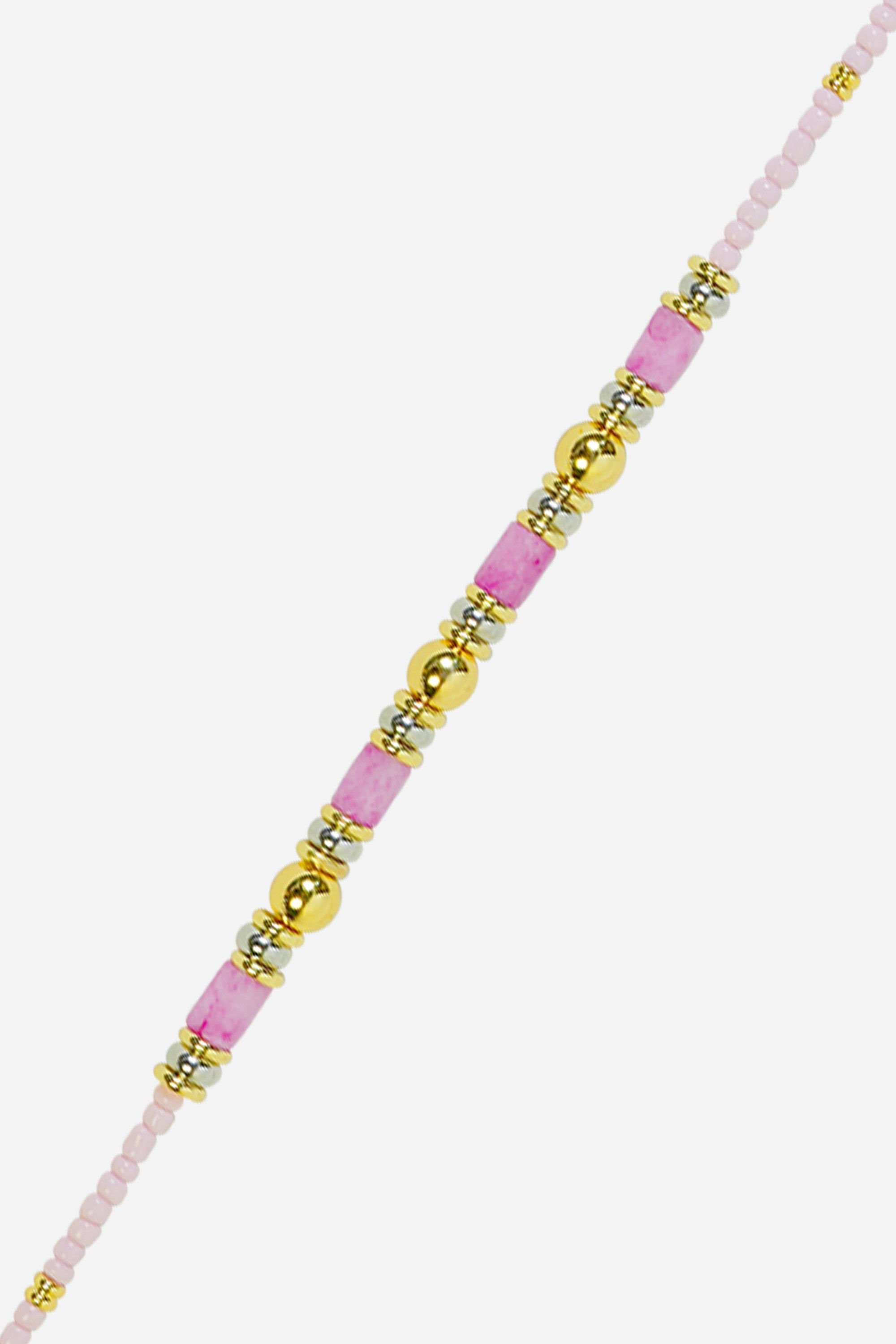 Chaine Longue Avni Rose 120 cm