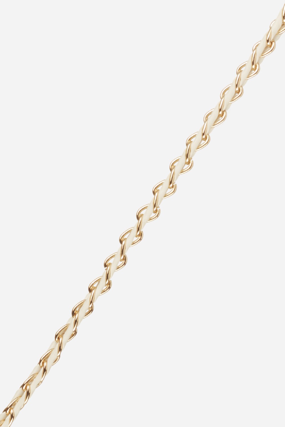 Chaine Longue Lou Blanc 120 cm