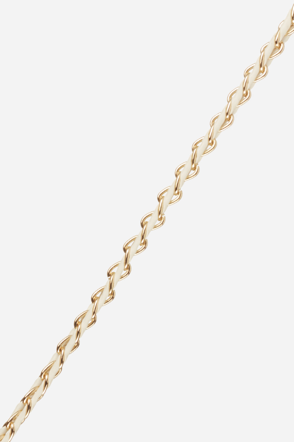 Chaine Longue Lou Blanc 120 cm - 2