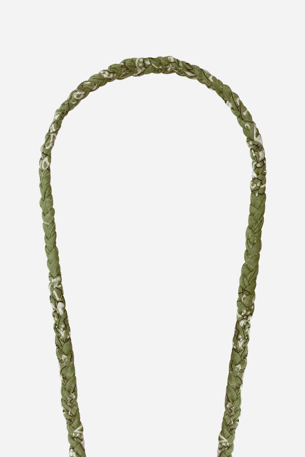 Cordon tresse Della kaki