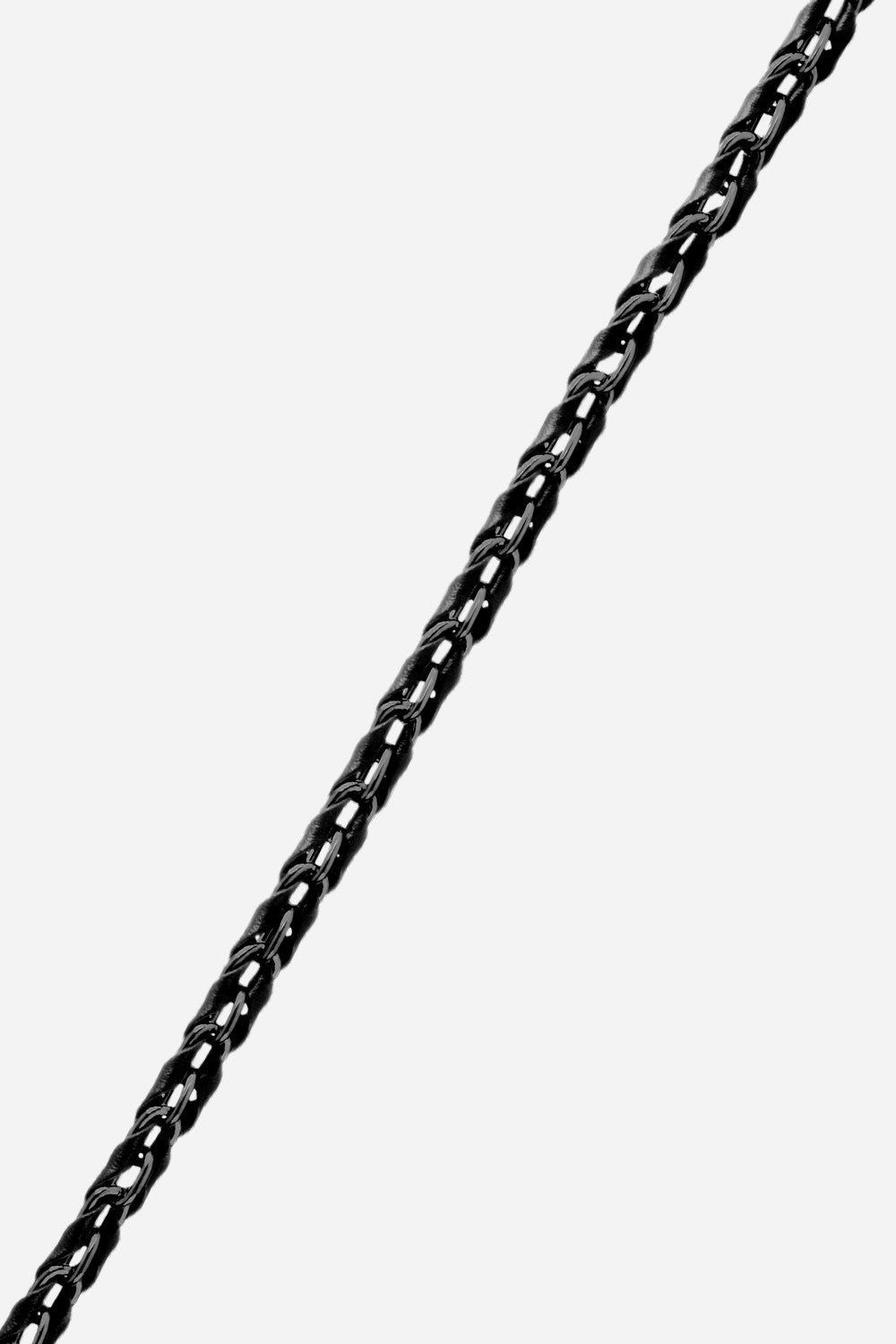 Chaine Longue Lou Noir 120 cm