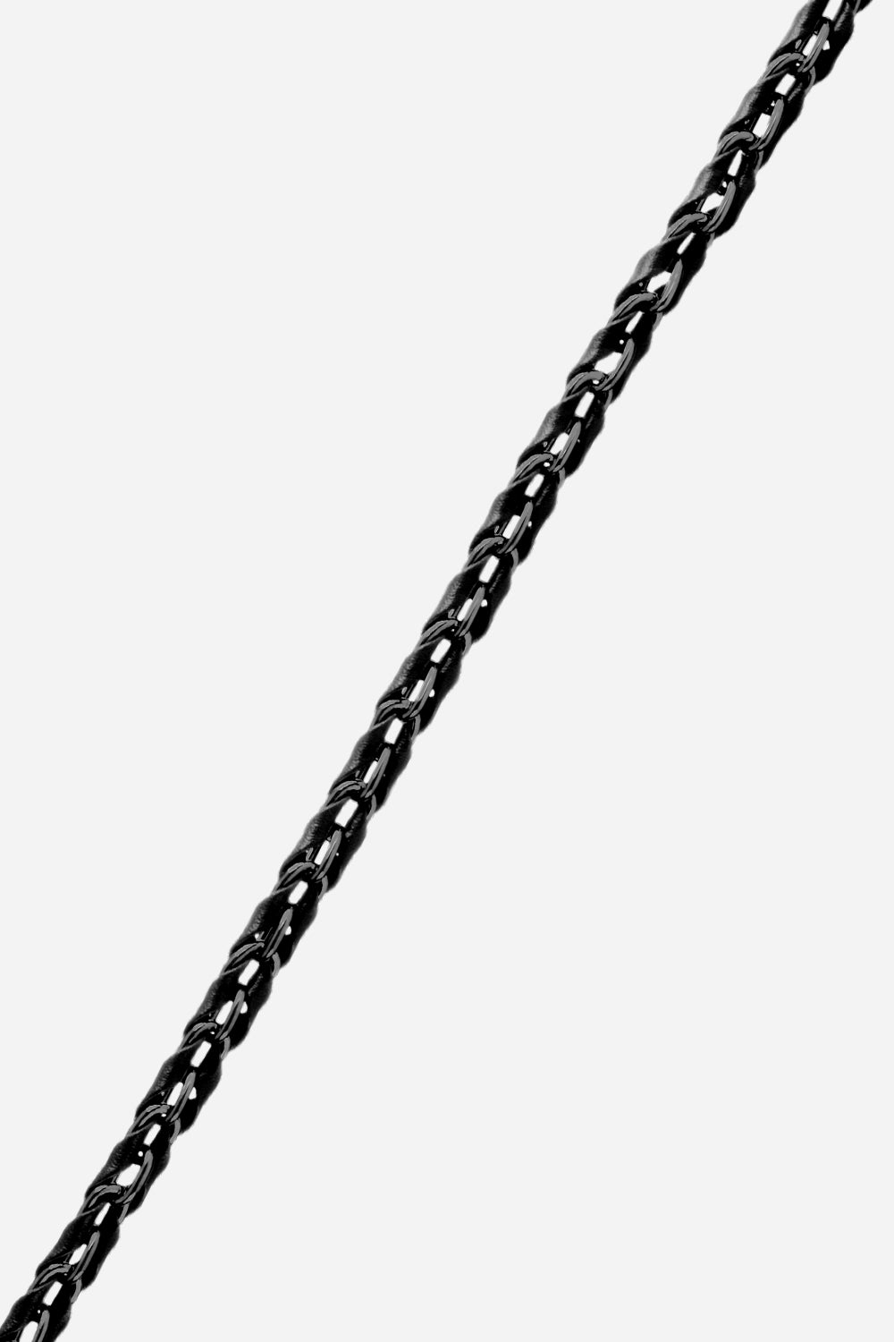 Chaine Longue Lou Noir 120 cm - 2