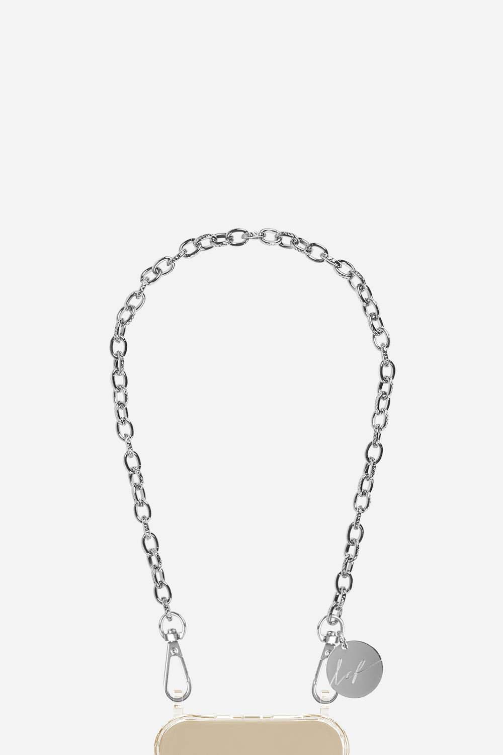 Chaine Courte Aya Argent 40 cm - 2
