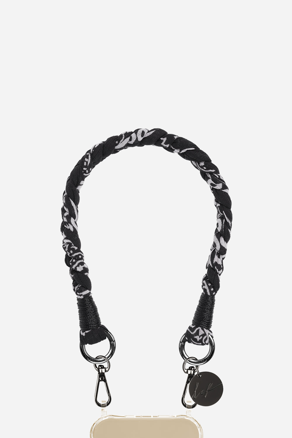 Chaine Courte Della Noir 40 cm - 2