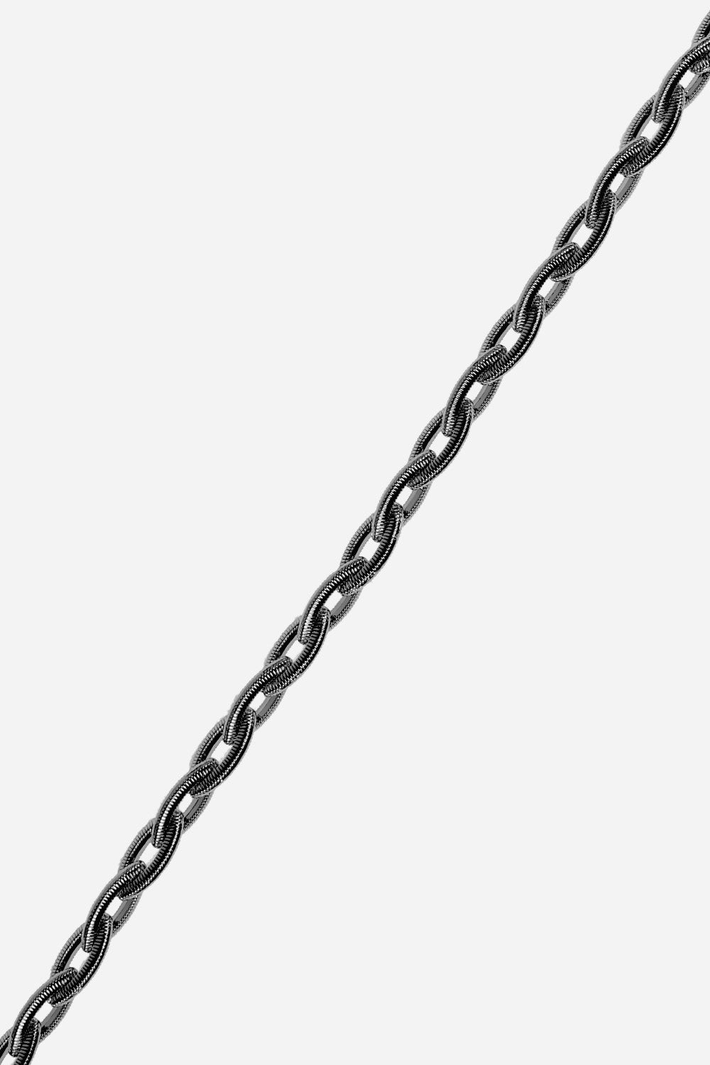 Chaine Longue Pia Noir 120 cm