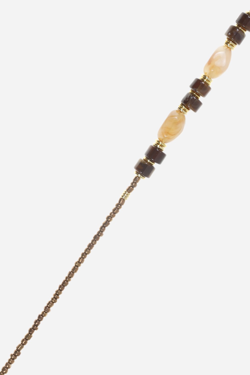Chaine Longue Chiara Marron 120 cm
