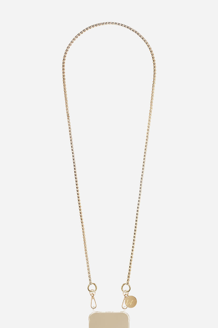 Chaine Longue Lia Dore 120 cm
