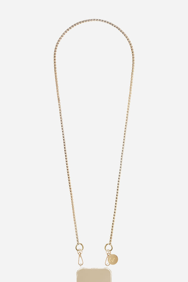 Chaine Longue Lia Dore 120 cm
