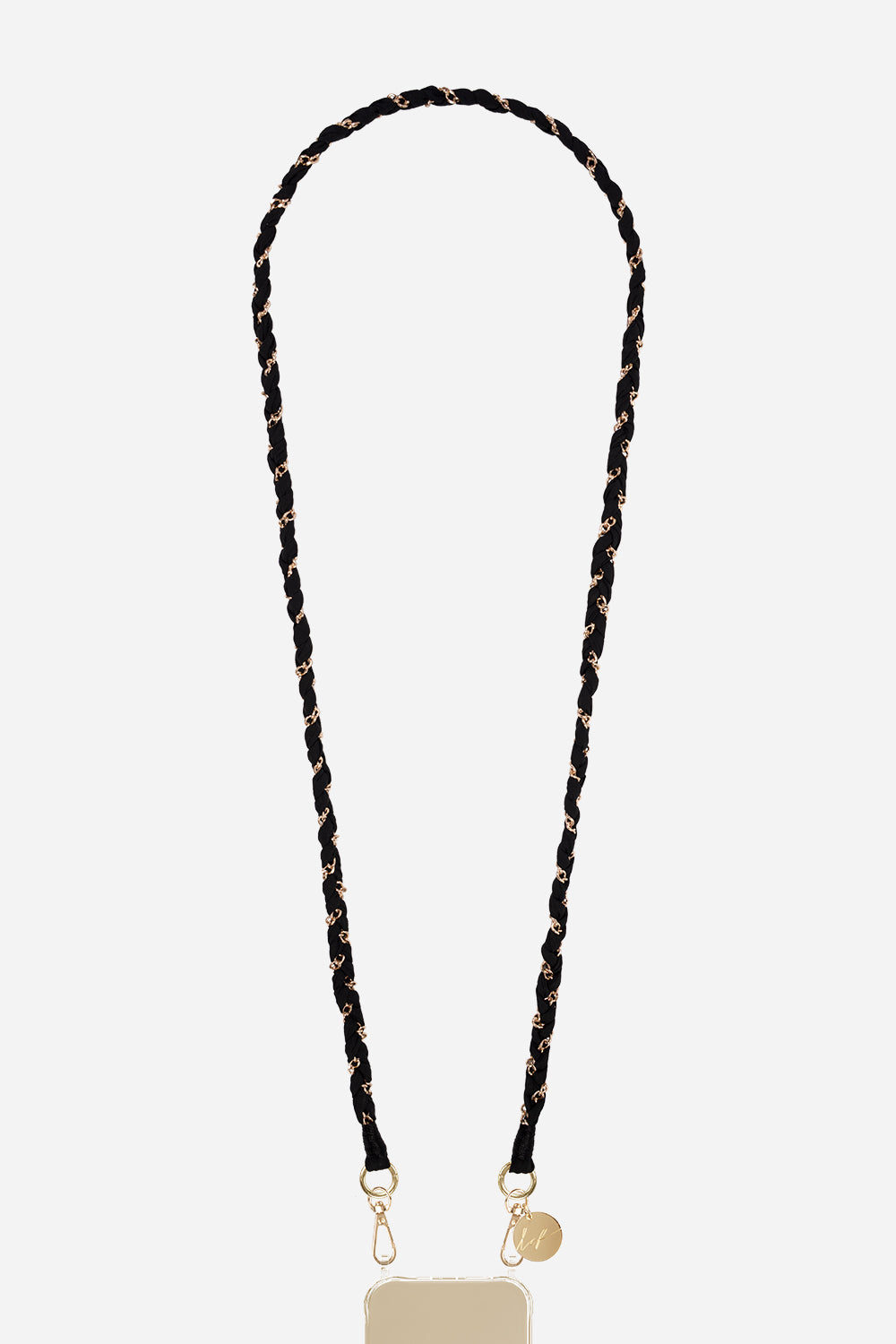 Chaine Longue Doha Noir 120 cm