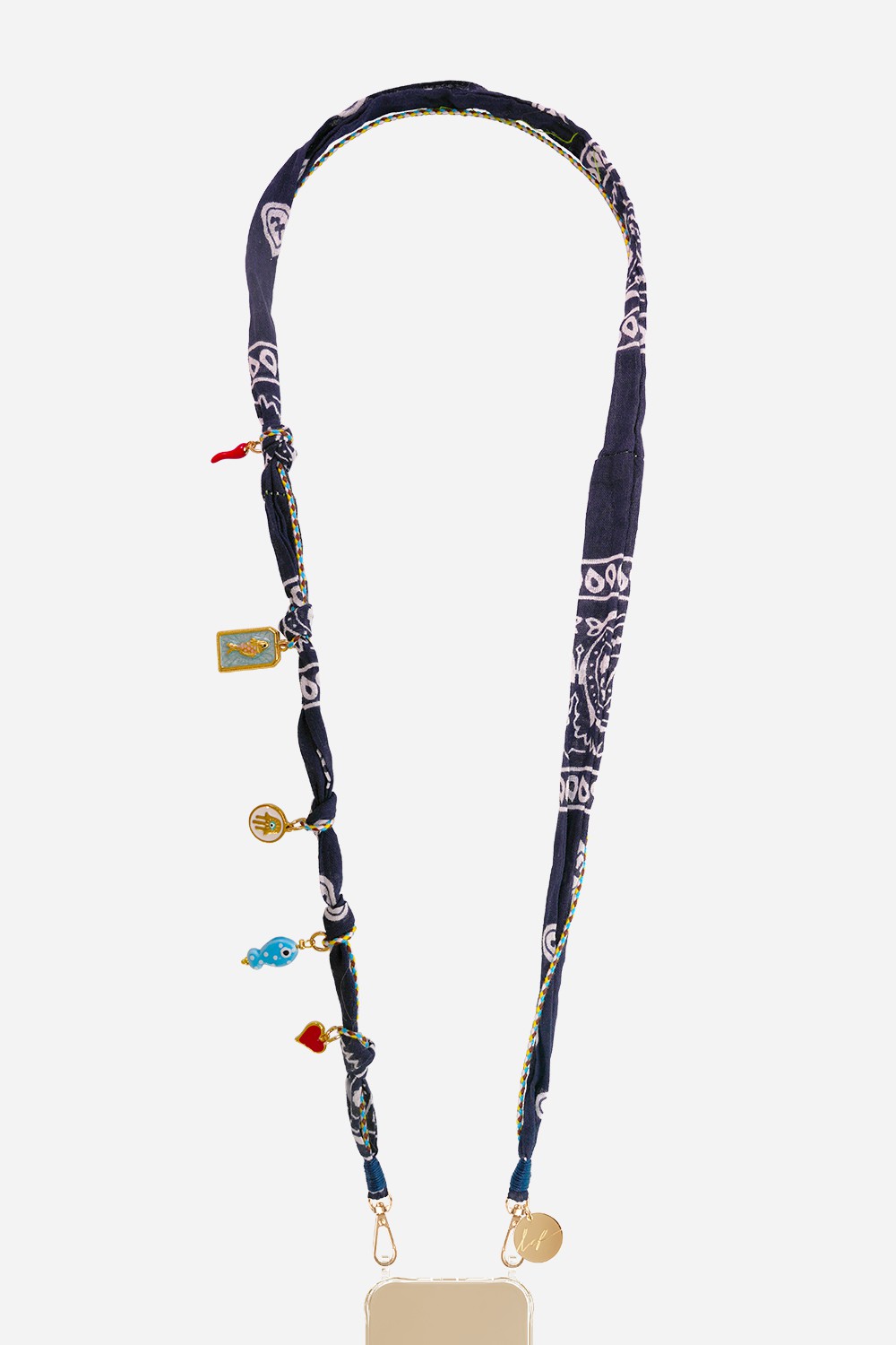 Laia Long Blue Chain 120 cm