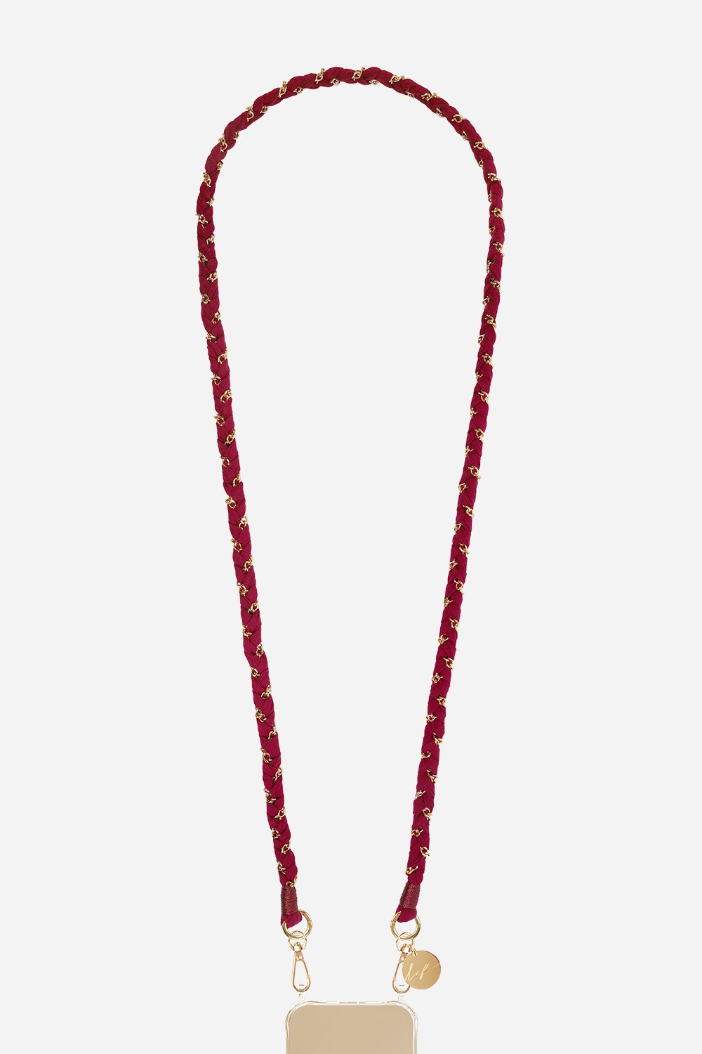 Chaine Longue Doha Bordeaux 120 cm