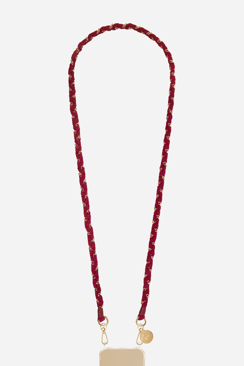 Chaine Longue Doha Bordeaux 120 cm