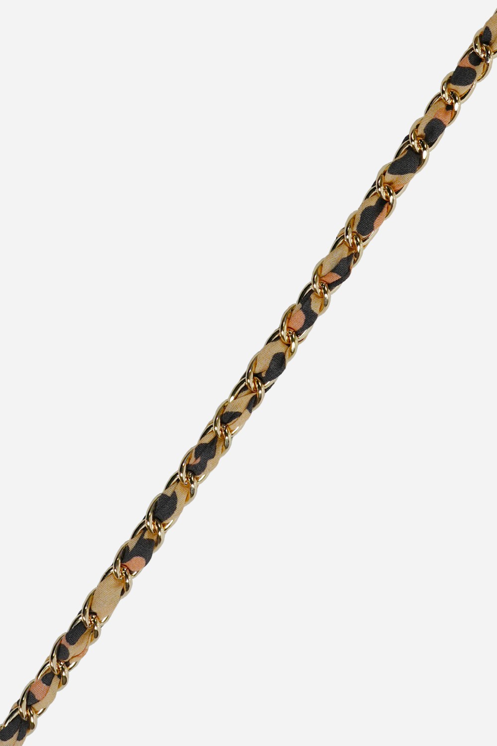 Long Gold Leopard Cali Chain 120 cm